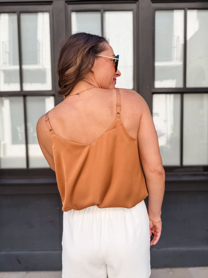 The Executive Cami - Hazelnut
