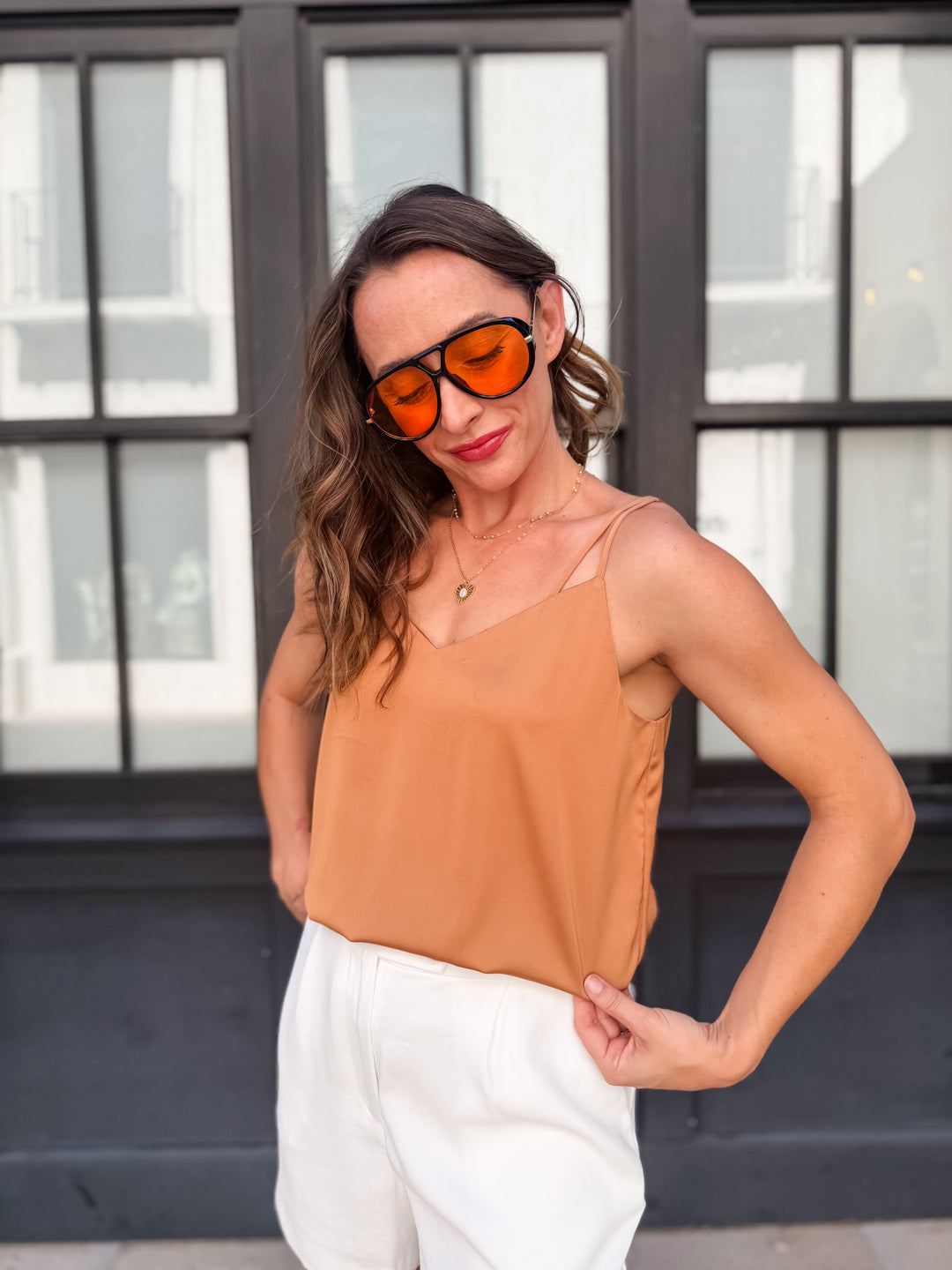 The Executive Cami - Hazelnut
