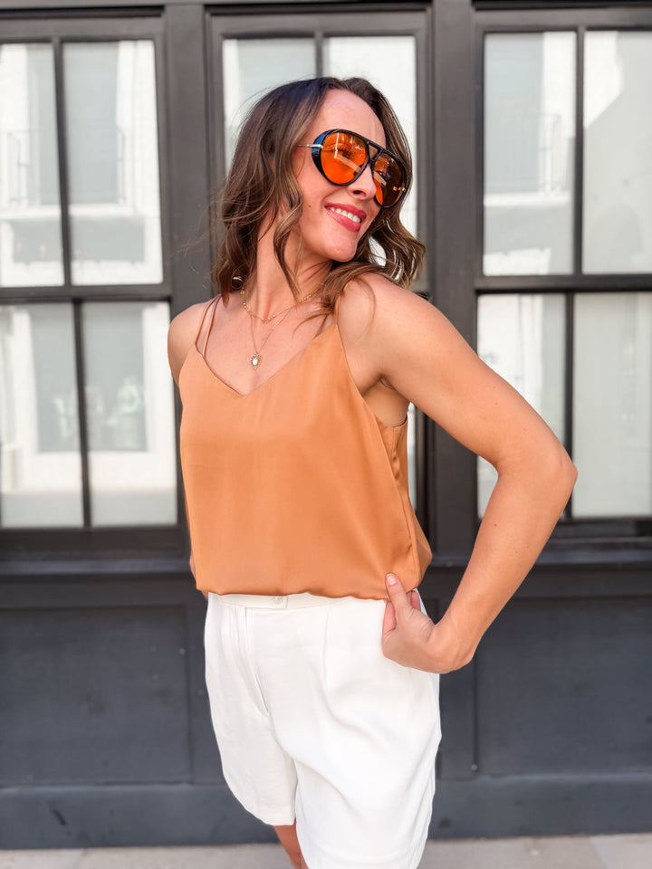 The Executive Cami - Hazelnut