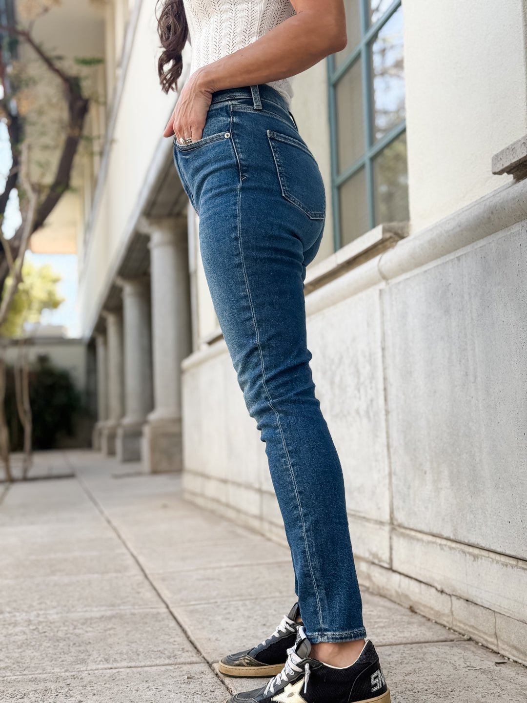 Moneymaker Vintage Skinny In Uptown by Daze Denim