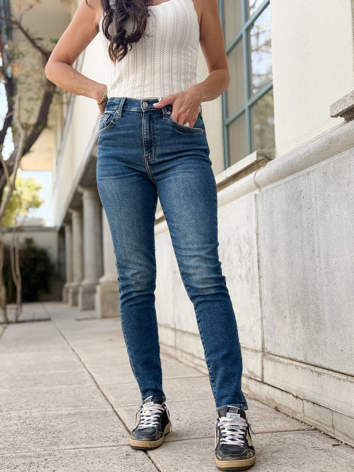 Moneymaker Vintage Skinny In Uptown by Daze Denim