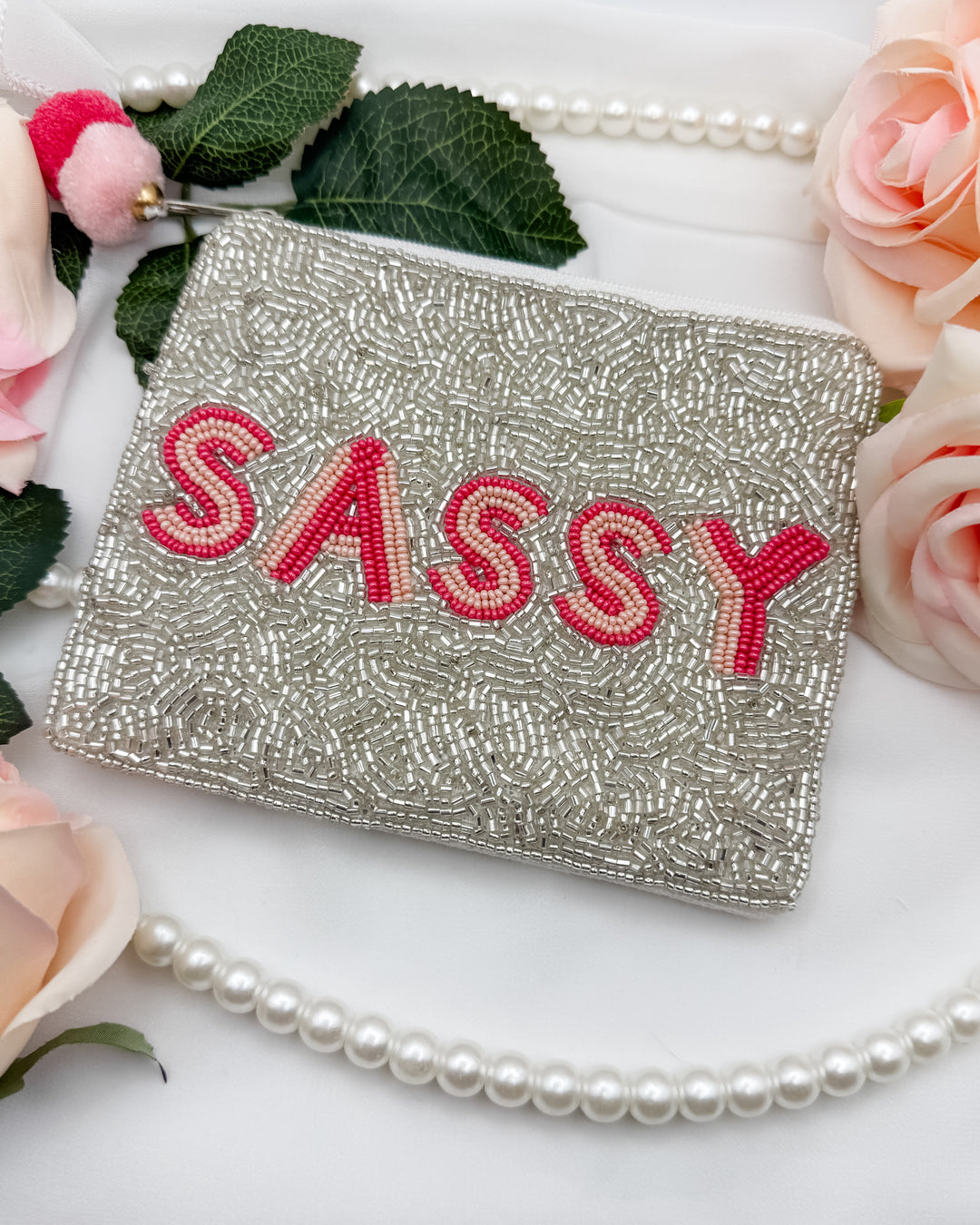 Sassy Beaded Pouch