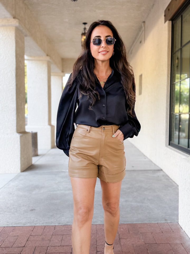 The Embassy Blouse - Black