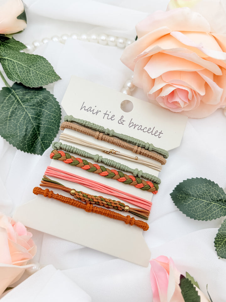 Boho Duo Hair Tie Bracelets
