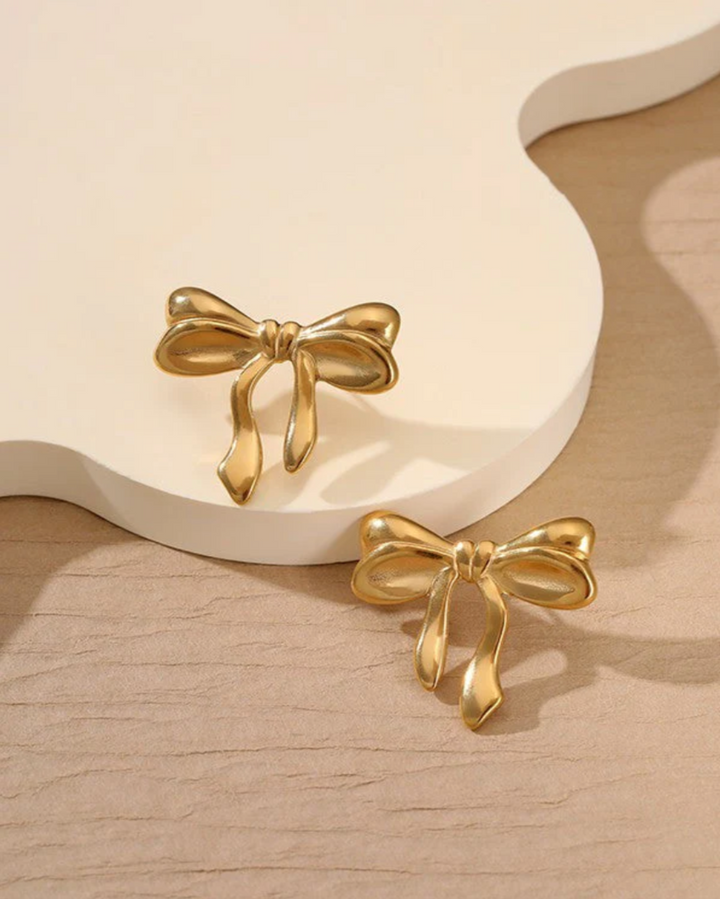 Ana Bow Stud Earrings