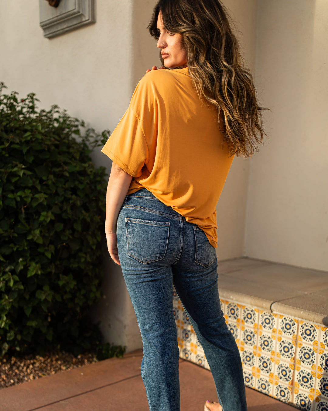 The Robert Mid-Rise Slim Relaxed Straight Jean