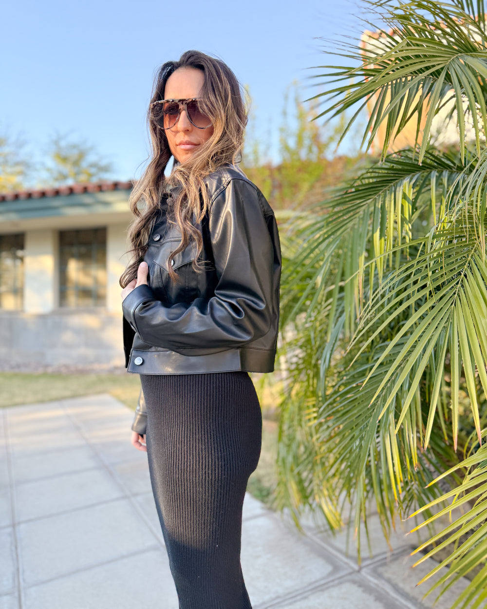 The Cinematic Leather Jacket by Daze Denim 1