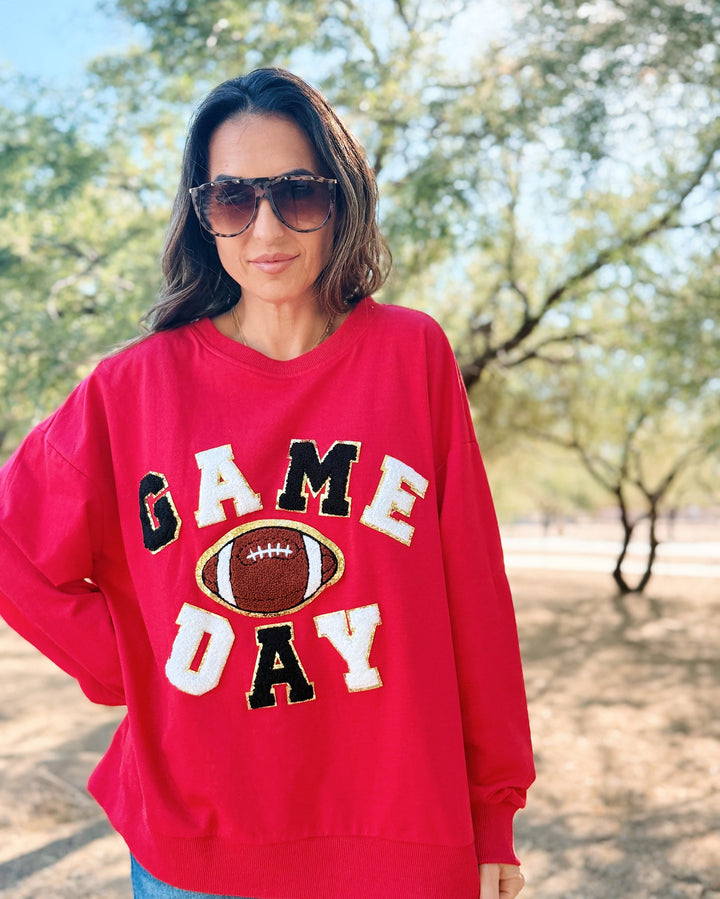 The Game Day Patch Sweatshirt