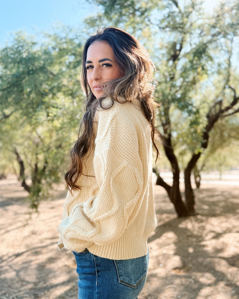 The Leilani Cowl Neck Sweater 1