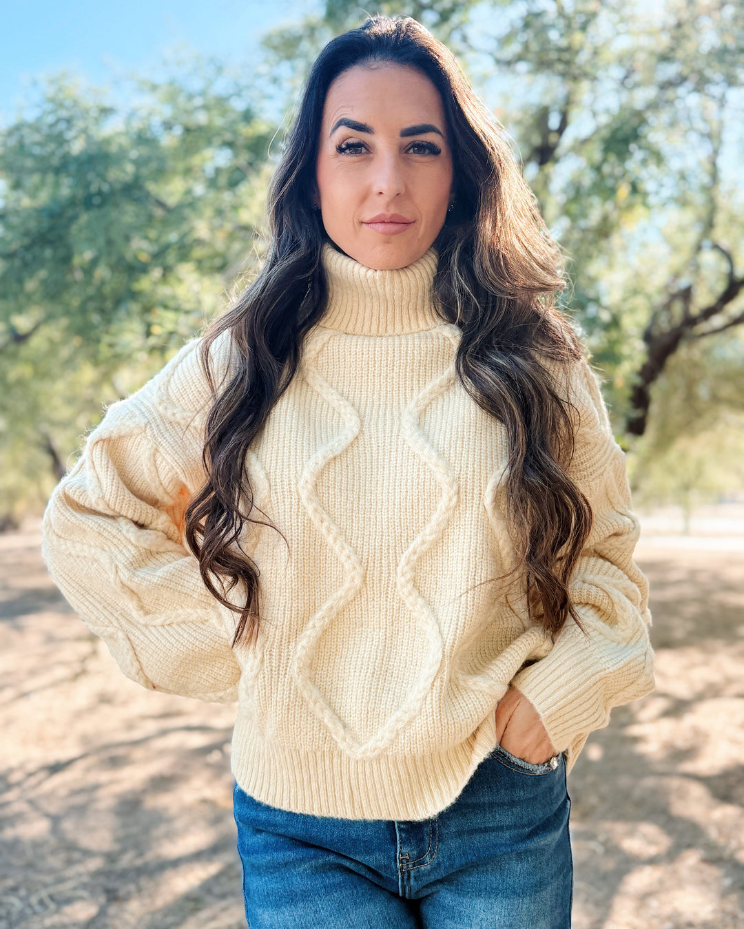 The Leilani Cowl Neck Sweater 3