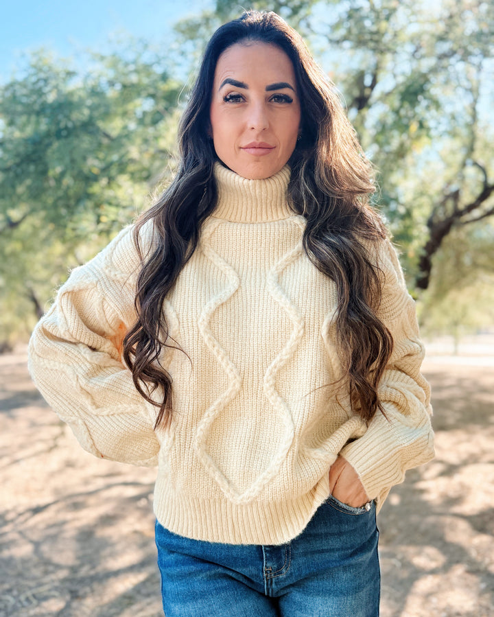 The Leilani Cowl Neck Sweater 3