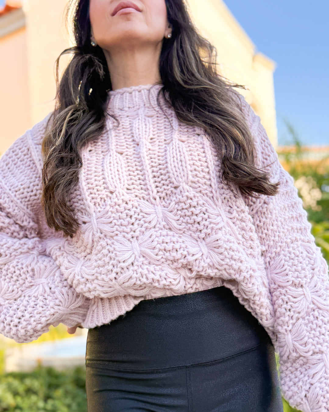 The Lucia Chunky Cable Knit Sweater 2