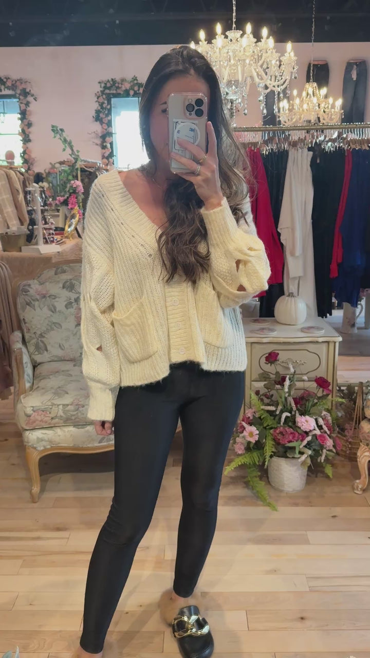 Avery Cream Sweater